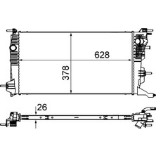 Behr Bhr Cr 840 000S Su Radyatörü