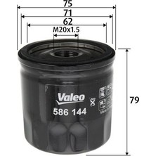 Valeo Val 586144 Yag Filtresi
