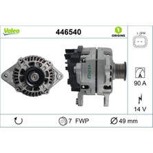 Valeo Val 446540 Alternatör