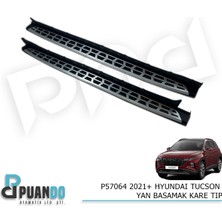 Puando P57064 2021+ Hyundai Tucson Yan Basamak Kare Tip