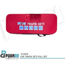 Puando P12076 Eva Trafik Seti Full Set Kirmizi