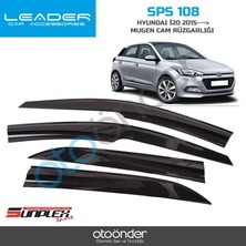 Beyaz Sps 108 Hyundai I20 2015---> Mugen Cam Rüzgarliği 4prç