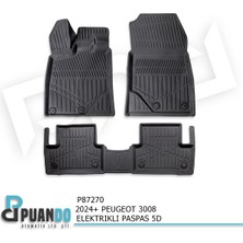Puando P87270 2024+ Peugeot 3008 Elektrikli Paspas 5d