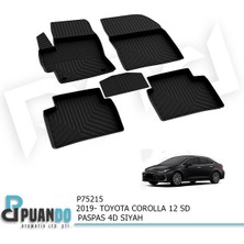 Puando P75215 2019- Toyota Corolla 12 Sd Paspas 4d Siyah