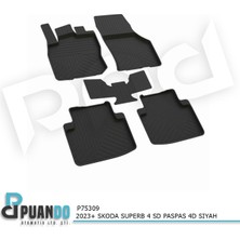 Puando P75309 2023+ Skoda Superb 4 Sd Paspas 4d Siyah