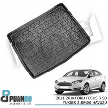 Puando P48628 2011-2014 Ford Focus 3 Sd Yuksek Z.bagaj Havuzu
