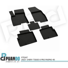 Puando P75267 2023- Chery Tiggo 8 Pro Paspas 4d Siyah