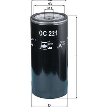 Mahle Mhl OC221 Yag Filtresi