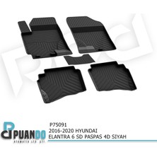 Puando P75091 2016-2020 Hyundai Elantra 6 Sd Paspas 4d Siyah