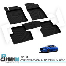 Puando P75104 2021- Honda Civic 11 Sd Paspas 4d Siyah