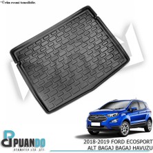 Puando P48328 2018-2019 Ford Ecosport-Alt Bagaj Bagaj Havuzu