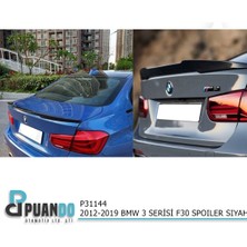 Puando P31144 2012-2019 Bmw 3 Seri̇si̇ F30 Spoiler Siyah