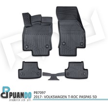 Puando P87097 2017- Volkswagen T-Roc Paspas 5d