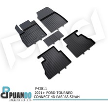 Puando P43011 2021+ Ford Tourneo Connect 4d Paspas Siyah