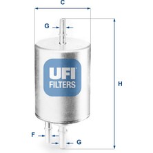Ufi Ufı 31.831.00 Yakit Filtresi