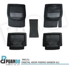 Puando P89151 Orbital Krom Paspas Karbon 6li