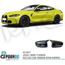 Puando P17473 2020+ Bmw G22 Batman Yarasa Ayna Kapagi P.black