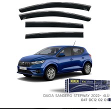 Çelik Oto GPCLKB473 Chrome Cam Rüzgarliği Stepway 2022- Niken