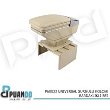 Puando P60033 Universal Surgulu Kolcak Bardaklikli Bej