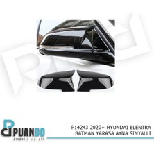 Puando P14243 2020+ Hyundai Elantra Batman Yarasa Ayna Sinyalli