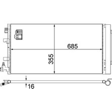Behr Bhr Ac 630 000S Klima Radyatörü