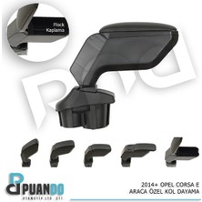 Puando P17514 2014+ Opel Corsa E Araca Ozel Kol Dayama Siyah