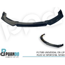 Puando P17580 Universal On Lip Plus V2 Sport,p.bl Siyah
