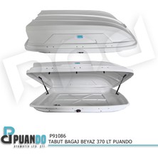 P91086 Tabut Bagaj Beyaz 370 Lt Puando