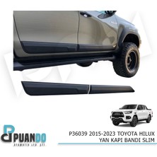 Puando P36039 2015-2023 Toyota Hilux Yan Kapi Bandi Slim