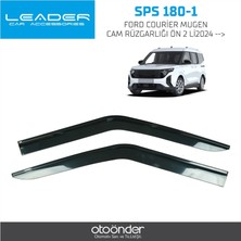 Beyaz Sps 180-1 Ford Couri̇er Mugen Cam Rüzgarliği 2024- (2prç)