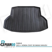 Puando P48818 2021+ Honda Civic Sd Bagaj Havuzu