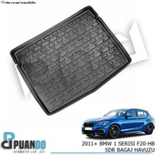 Puando P17004 2011+ Bmw 1 Serisi F20-HB 5dr Bagaj Havuzu