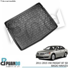 Puando P48586 2011-2015 Vw Passat B7 Sd Bagaj Havuzu