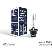 068 001 02 04 Niken D4S Xenon Far Ampulu 42V 35W P32D-5 6000K