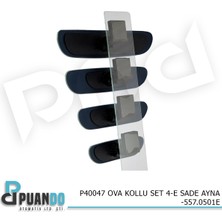 Puando P40047 Ova Kollu Set 4-E Sade Ayna -557.050E