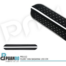 Puando P81094-P81112 2004-2020 Vw Caddy Yan Basamak Ayak 193 cm + Flory Yan Basamak 193 cm