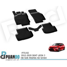 Puando P75192 2012-2020 Seat Leon 3 Hb 5kp Paspas 4d Siyah