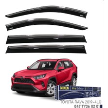 Çelik Oto GPCLKB447 Chrome Cam Rüzgarliği Rav4 2019- Niken