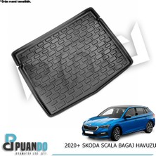 Puando P48645 2020+ Skoda Scala Bagaj Havuzu