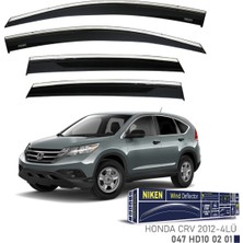 Çelik Oto GPCLKA233 Chrome Cam Rüzgarliği Crv 12-17 Niken