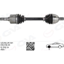 GVA Depomix Ön Aks Komple Sol Ford Mondeo Iv 2.0 Tdci 07 14 Otom.