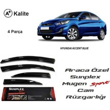Beyaz Sps 89 Hyundai Blue 2011-2017 Mugen Cam Rüzgarliğ ÖN-ARK4PRÇ
