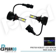 Puando P90758 Robust LED Xenon 9005 Kisa Tip