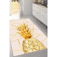 Lioara Home Dijital Baskılı Halı – Modern, Kaymaz Taban, Mutfak  Için Halı