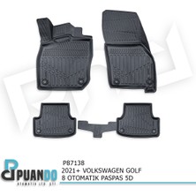Puando P87138 2021+ Volkswagen Golf 8 Otomatik Paspas 5d