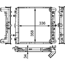 Behr Bhr Cr 383 000S Su Radyatörü