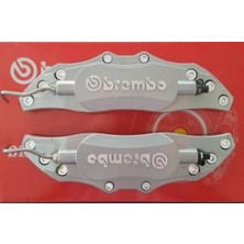 Çelik Oto GPCLKB255 Kali̇per Kapaği 2 Li̇ Renkli̇ Metal Gri̇