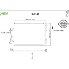 Valeo Val 860041 Klima Radyatörü