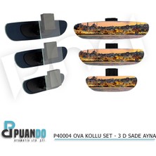 Puando P40004 Ova Kollu Set - 3 D Sade Ayna -558.050D