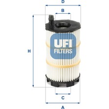 Ufi Ufı 25.143.00 Yag Filtresi